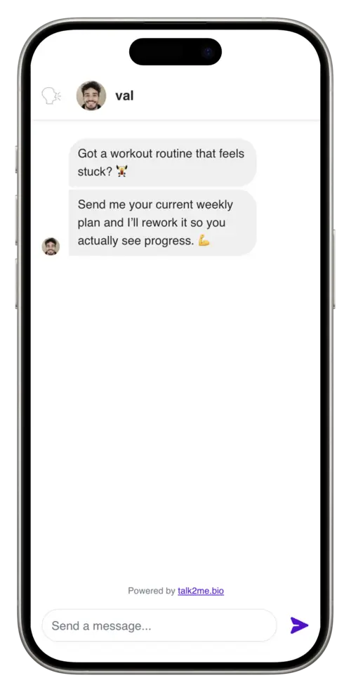 Talk2Me hero screenshot